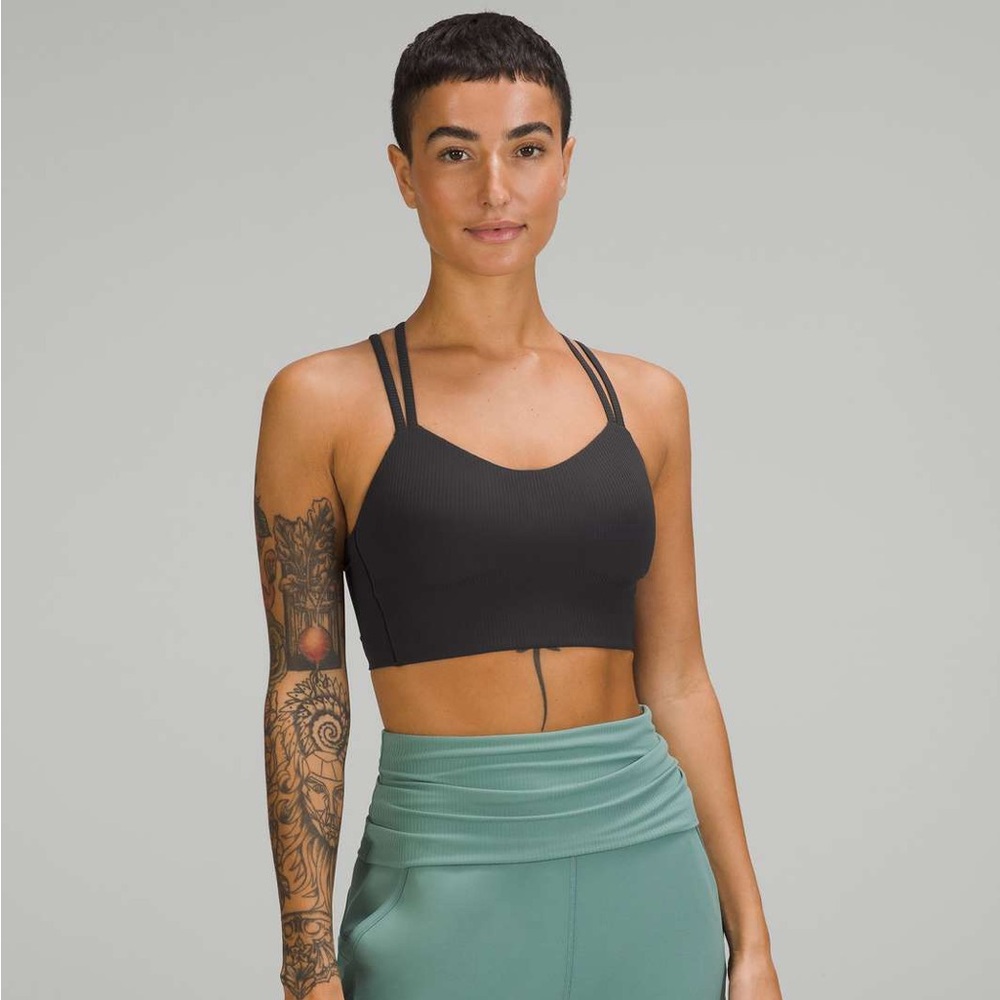 NWT Lululemon Like a Cloud Long Line Bra *Ribbed